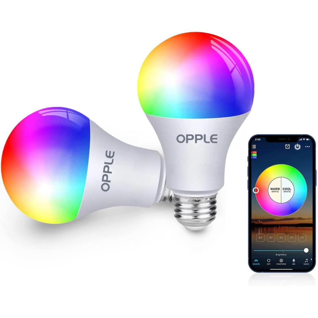 Opple PA Smart LED Bulb 9W E27 Base Wi-Fi Enabled Smart Control
