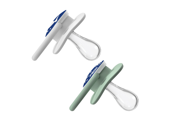 Dr Brown's Advantage Glow Pacifier - Stage 1 Blue 0-6m 2PK -PA12004 - Image 3