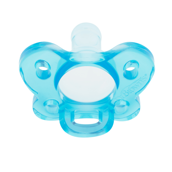 Dr. Brown's One-Piece Pacifier - Stage 1 * 0-6M - Blue, 1-Pack-PS11450 - Image 2