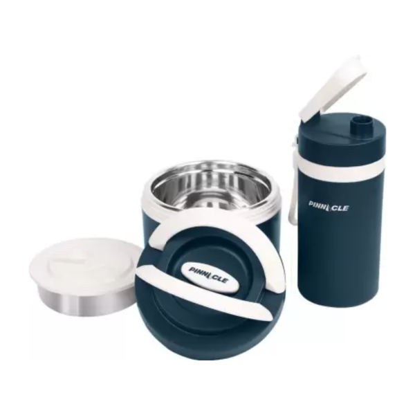 Pinnacle 600ml Lunch Box-400ml Thermo Bottle Combo-Leak Proof PX-1104 - Image 2