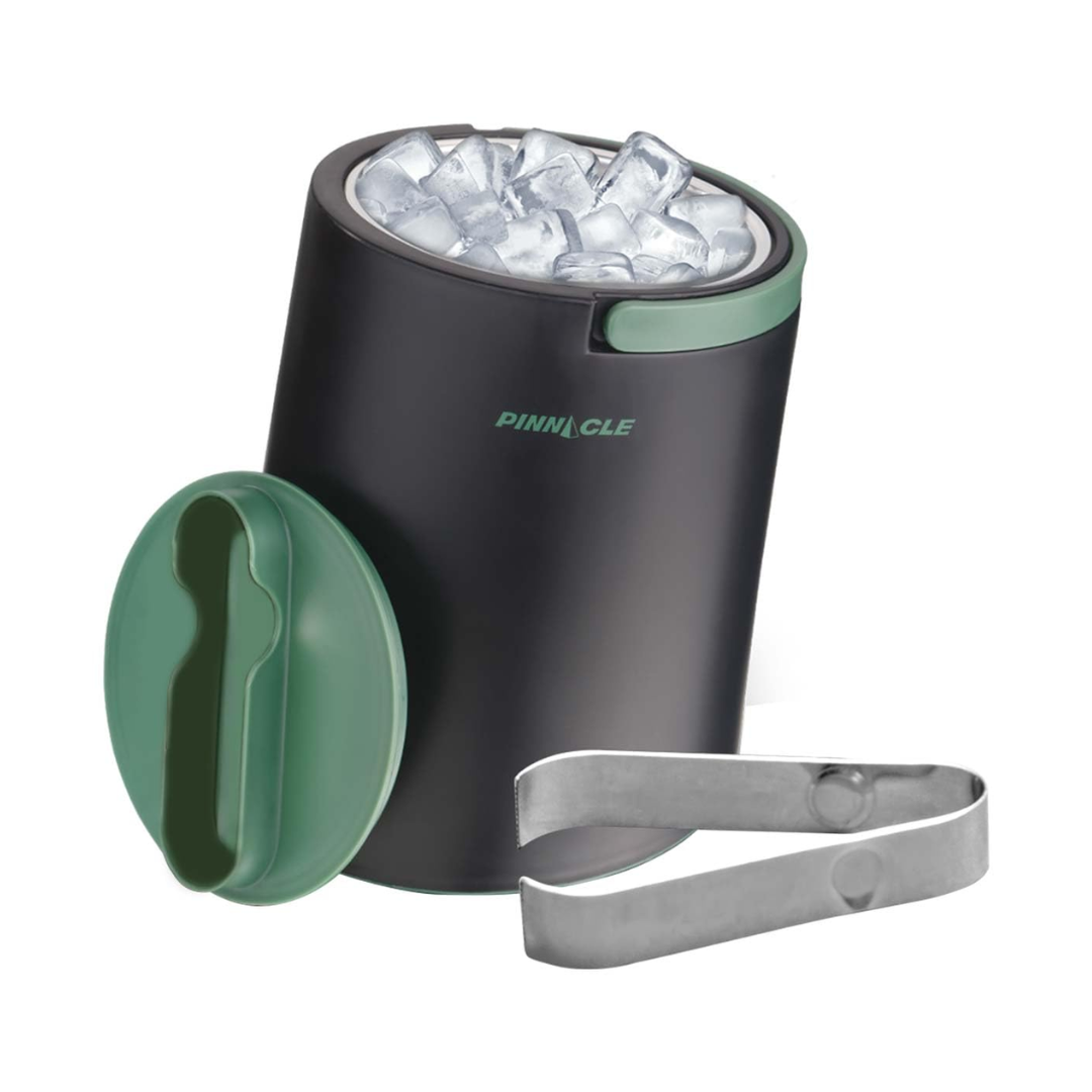 Pinnacle Polar Ice Bucket with Lid & Tong (1.5 L) - Mojito Color