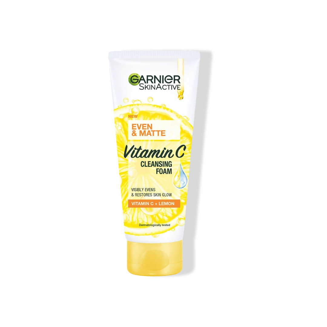 Garnier Even & Matte Gentle Cleansing Foam 100ml