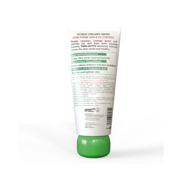 Acnes Creamy Wash 100g - Image 3