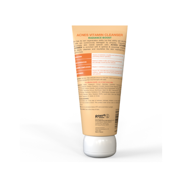 Acnes Vitamin Cleanser 50g - Image 2