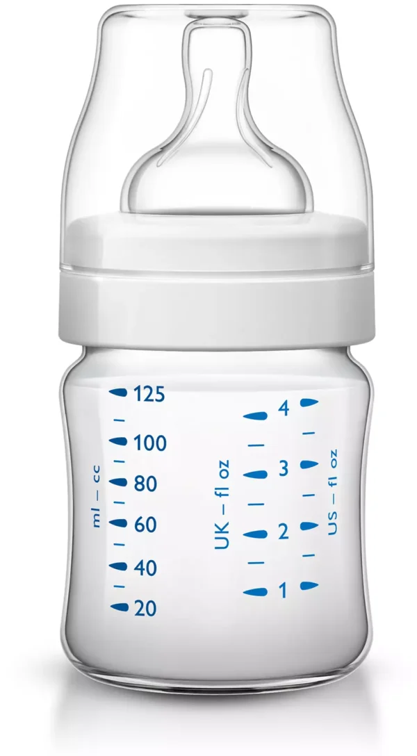 Philips Avent Classic plus baby bottle 125ML Twin Pack 0m+ scf810/20 - Image 7