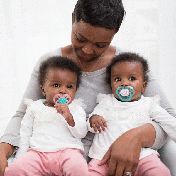 Dr. Brown's Advantage Symmetrical Pacifier Soother 6-18 Month - Pink/Green PA2201-INTLX - Image 4