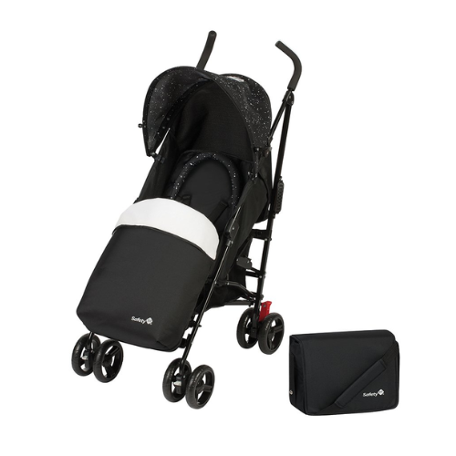 Safety 1st Slim Compact Pushchair with Sun Shade black/white