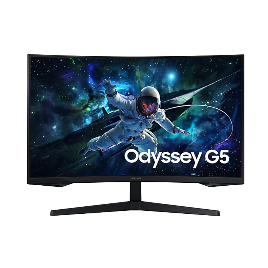 Samsung 32″ Odyssey G5 G55C QHD 165Hz Curved Gaming Monitor