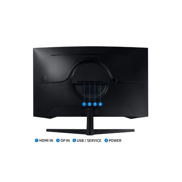 Samsung 32″ Odyssey G5 G55C QHD 165Hz Curved Gaming Monitor - Image 6