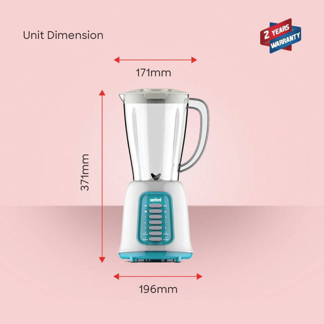 Sanford 2-in-1 Blender with Mill 400W 1.5L SF6820BR - Image 5