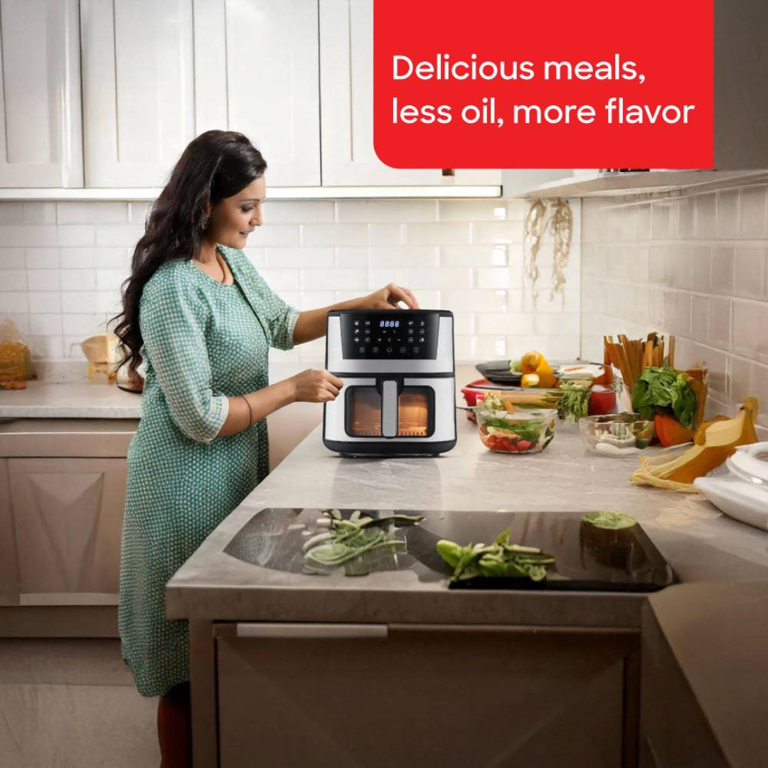 Sanford 7L Digital Air Fryer with 12 Presets and 360° Hot Air Circulation SF2454AF - Image 2