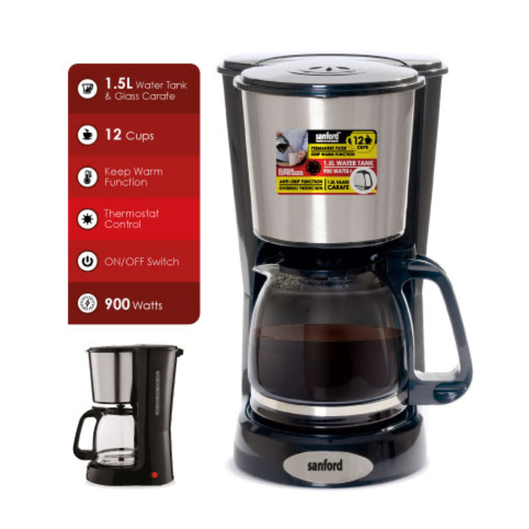 Sanford Coffee Maker 1.5L SF1394CM - Image 3