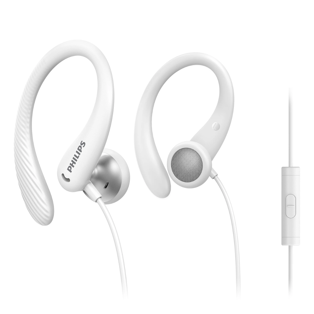 Philips In-ear sports headphones with mic TAA1105WH/00