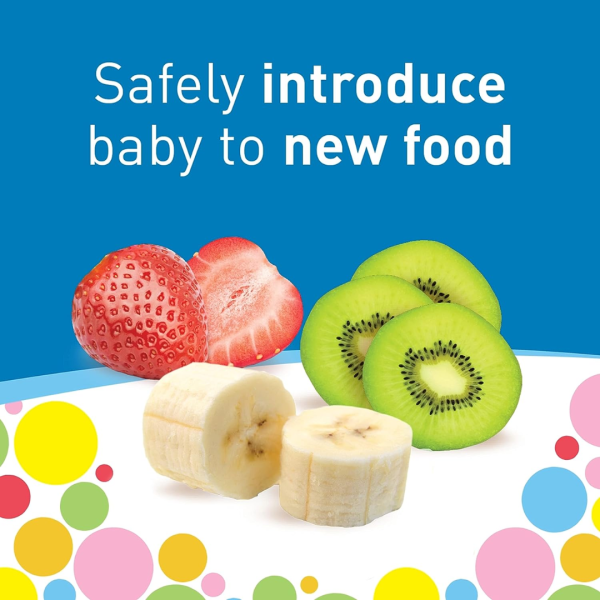 Dr. Brown's Silicone Feeder Designed to Nourish, Fresh Firsts , Grey-TF007 - Image 9