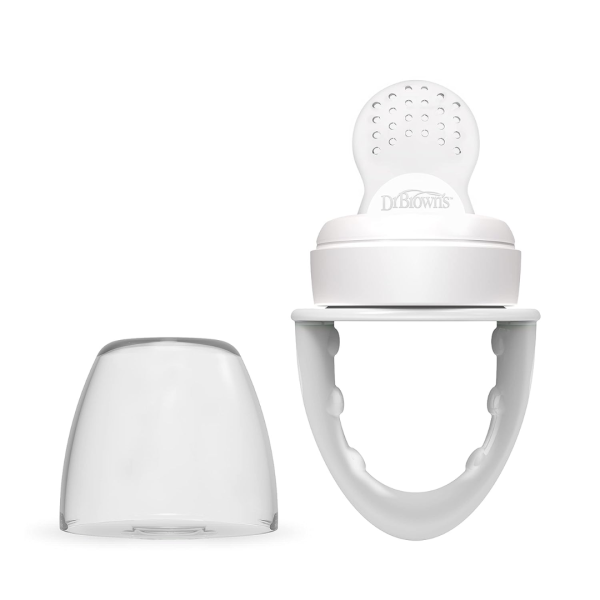 Dr. Brown's Silicone Feeder Designed to Nourish, Fresh Firsts , Grey-TF007 - Image 2