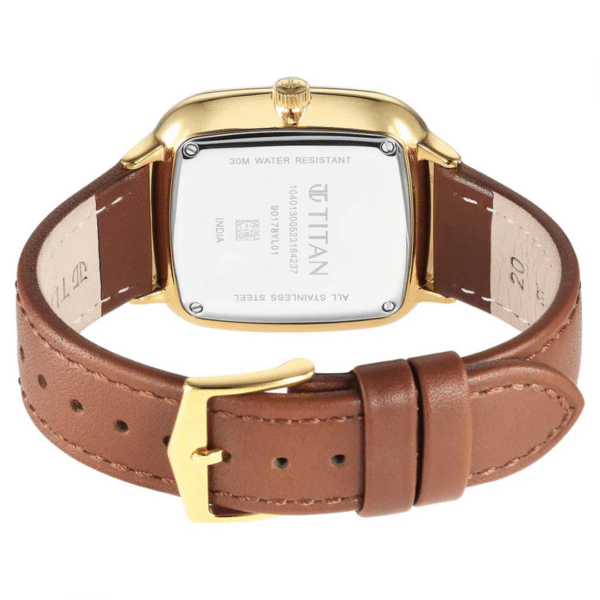 Titan Avant Garde Quartz Multifunction Anthracite Dial Stainless Steel Strap for Men - Image 4