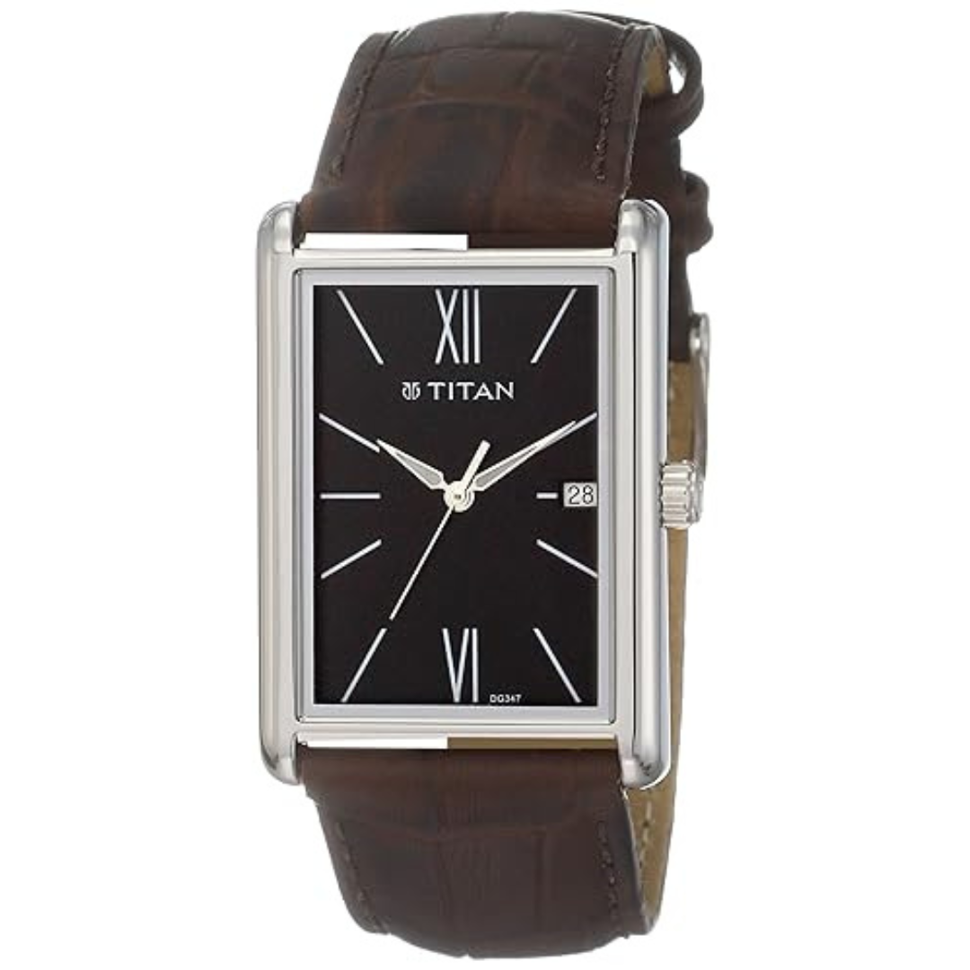 Titan Black Dial Analog Watch for Men