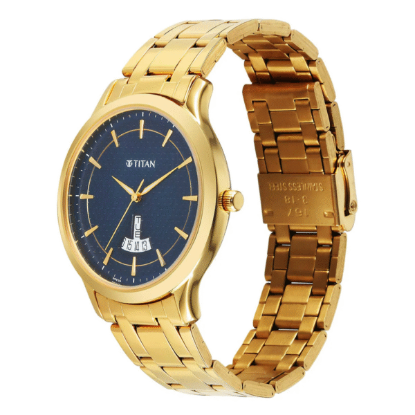 Titan Blue Dial Analog Watch for Men - Image 2