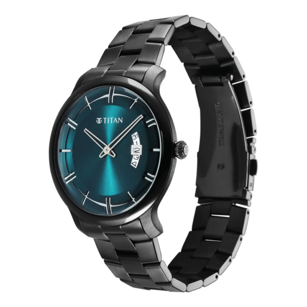 Titan Classic Distincta Green Dial Analog Watch for Men - Image 2