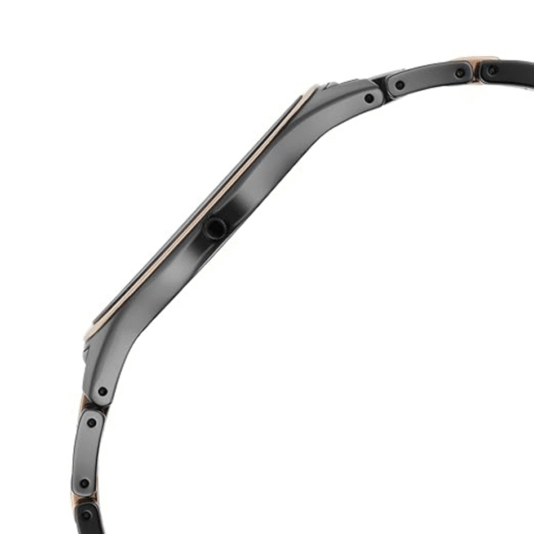 Titan Edge Ceramic Midnight Gold - Slimmest Ceramic Analog Watch - Image 3