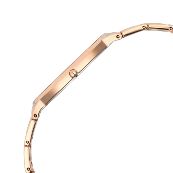 Titan Edge Metal Ladies Allure Quartz Analog Rich Mother Of Pearl Dial Stainless Steel Strap Watch For Women - Image 4