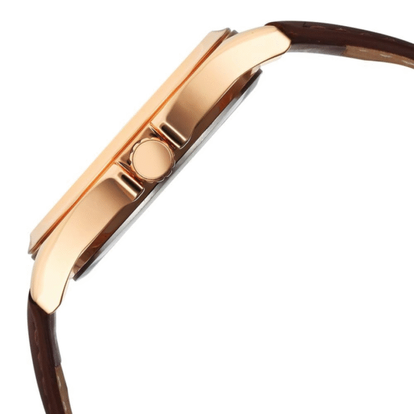 Titan Gents Karishma Brown Leather Strap Watch - Image 3