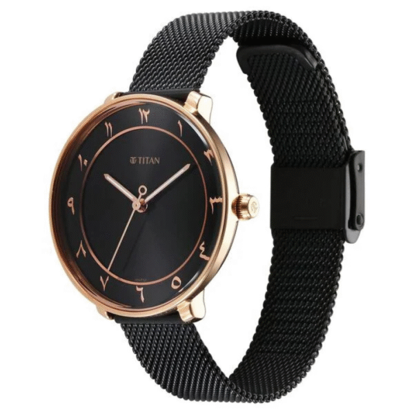 Titan IBD Marhaba Ladies Black Dial Watch - Image 2