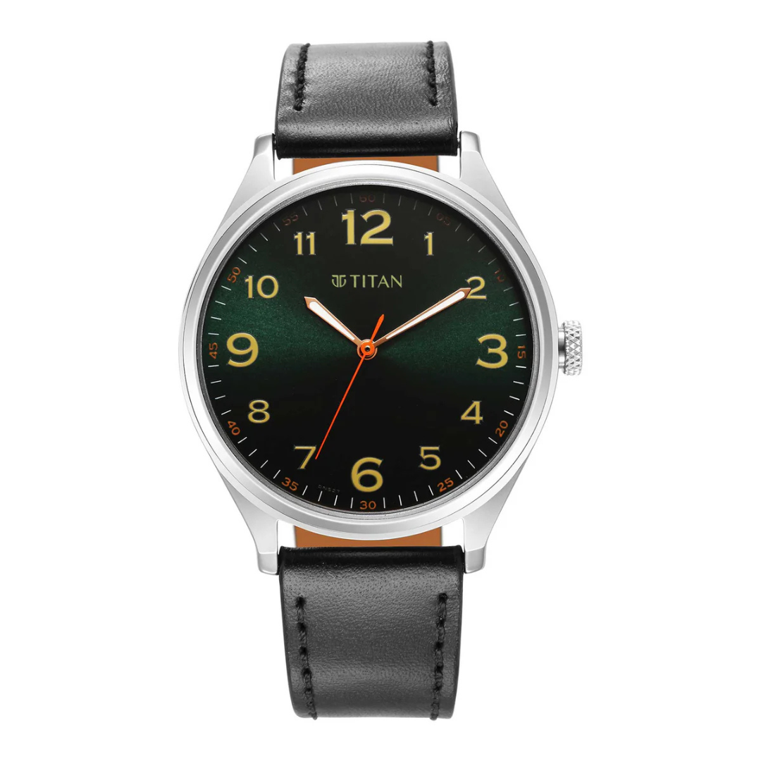 Titan IBD Urban Phase 02 Green Dial Analog Watch for Men