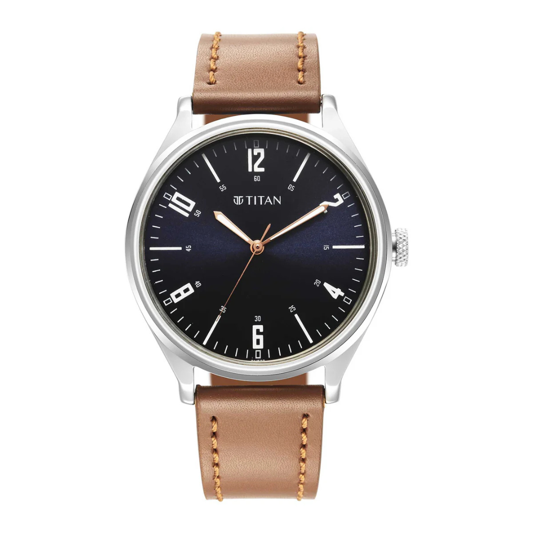 Titan IBD Urbane Blue Dial Analog Watch for Men