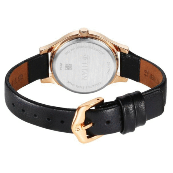 Titan Karishma Fashion Phase 2 Ladies Leather Strap Watch - Image 4