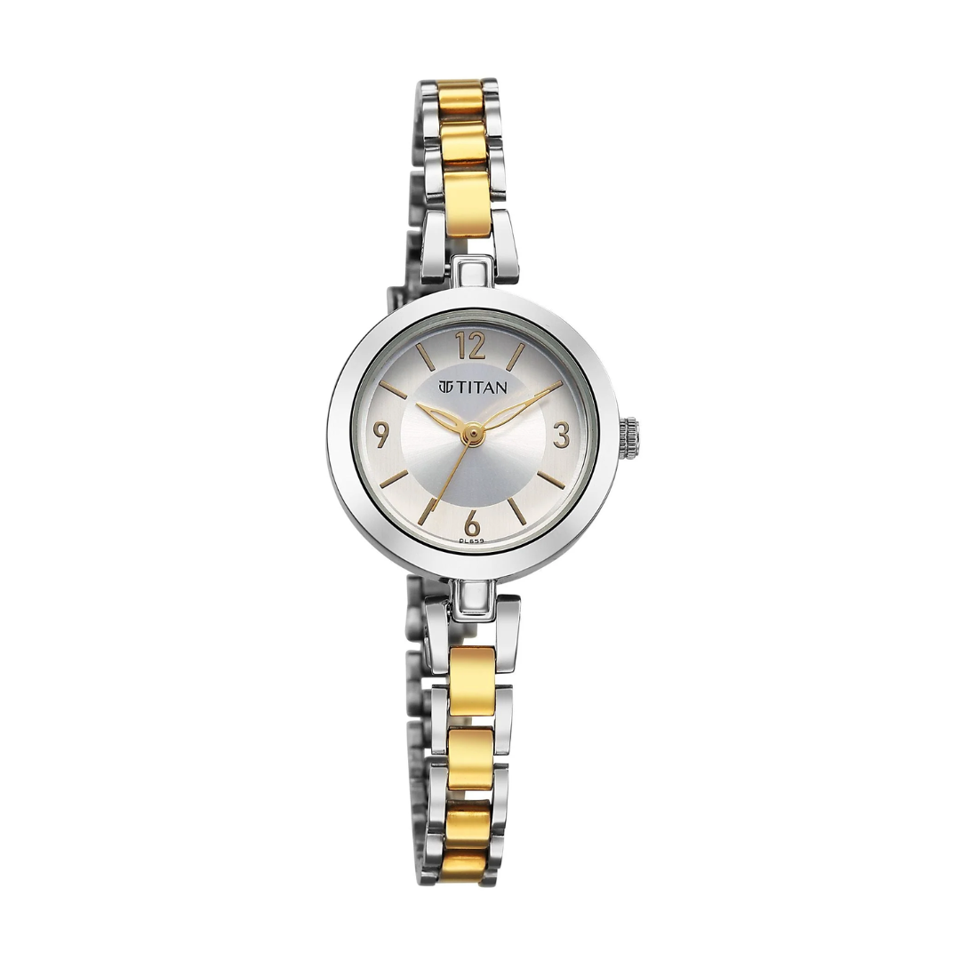 Titan Karishma Ladies Dual Tone Analog Watch