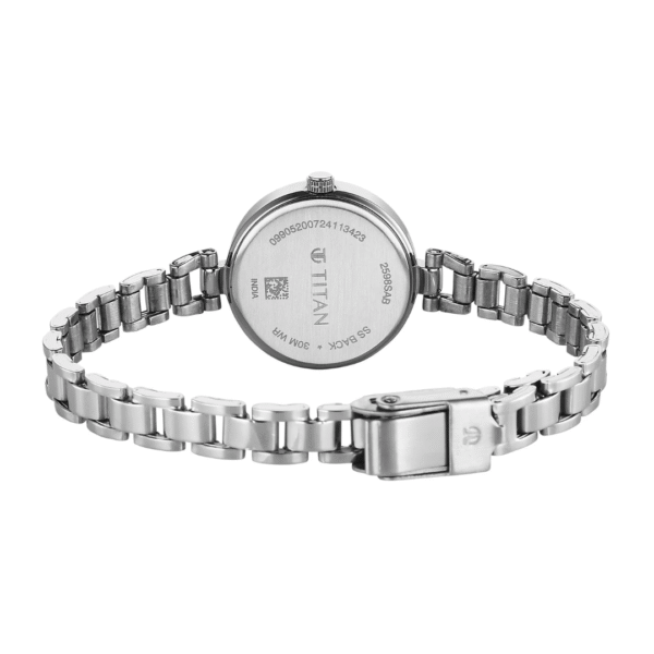 Titan Karishma Ladies Silver Analog Watch - Image 4