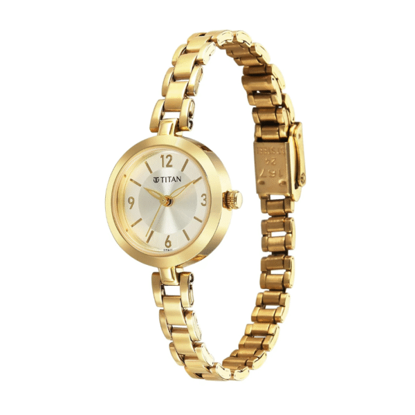 Titan Karishma Ladies Upgrades PH1 Gold Analog Watch - Image 2