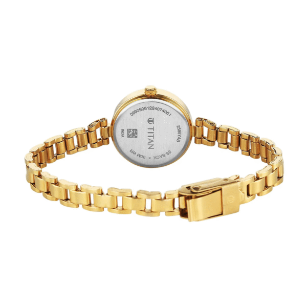 Titan Karishma Ladies Upgrades PH1 Gold Analog Watch - Image 4