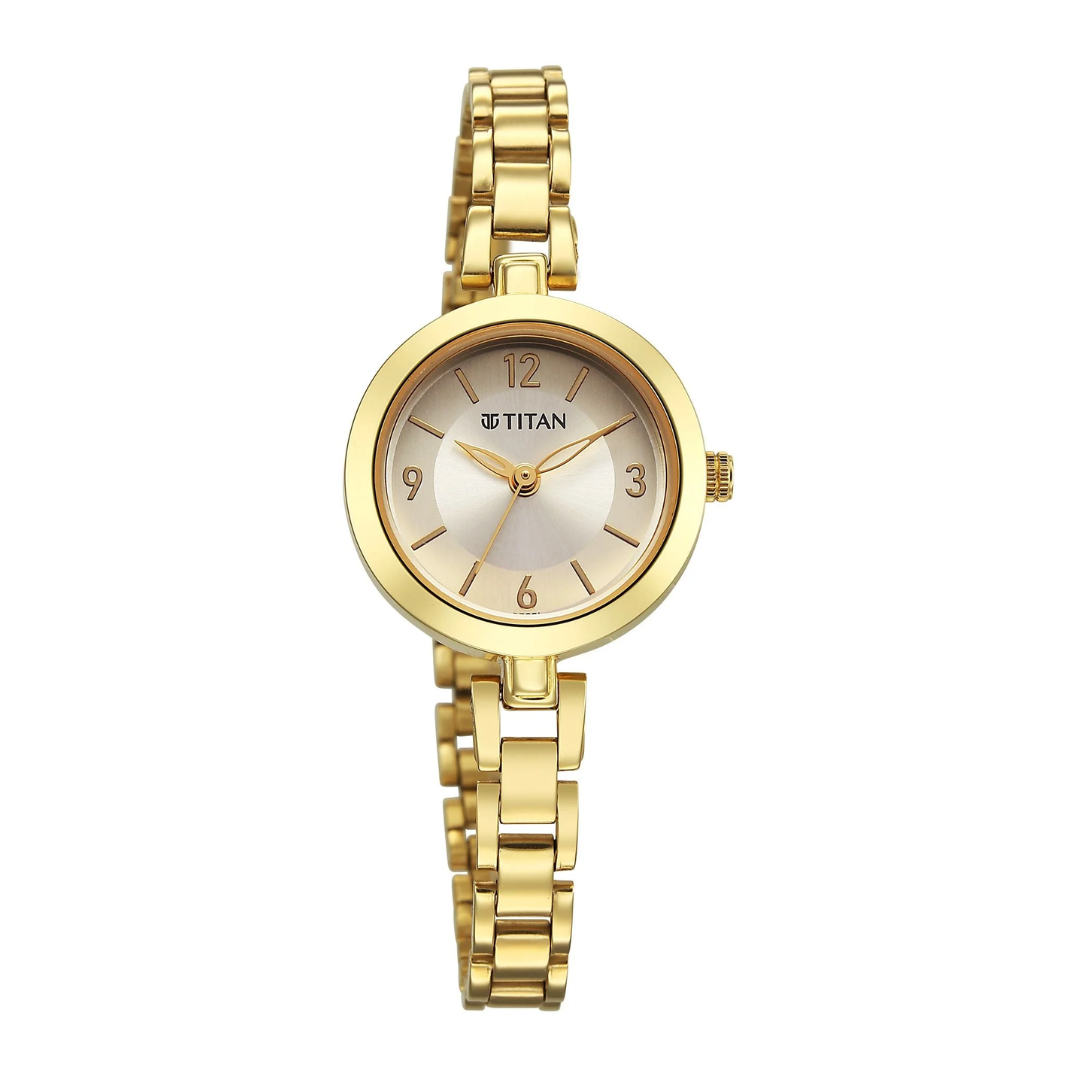 Titan Karishma Ladies Upgrades PH1 Gold Analog Watch