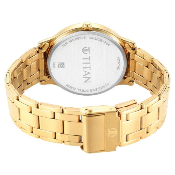 Titan Karishma Radiance Champagne Dial Analog Watch for Men - Image 4