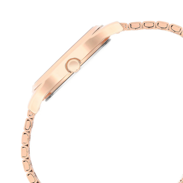 Titan Ladies Karishma Brown Dial Metal Strap Watch - Image 3