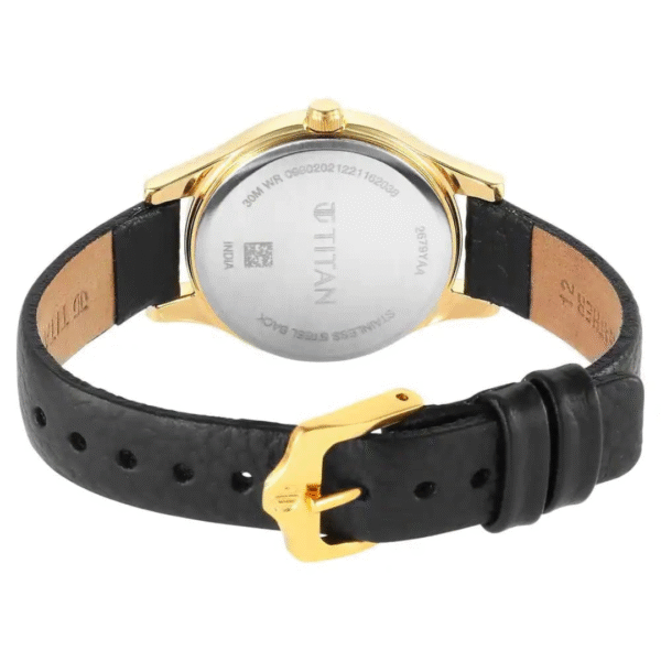 Titan Ladies Karishma White Dial Metal Strap Watch - Image 4