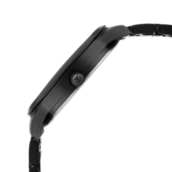Titan Minimals Black Dial Metal Strap Watch for Men - Image 3