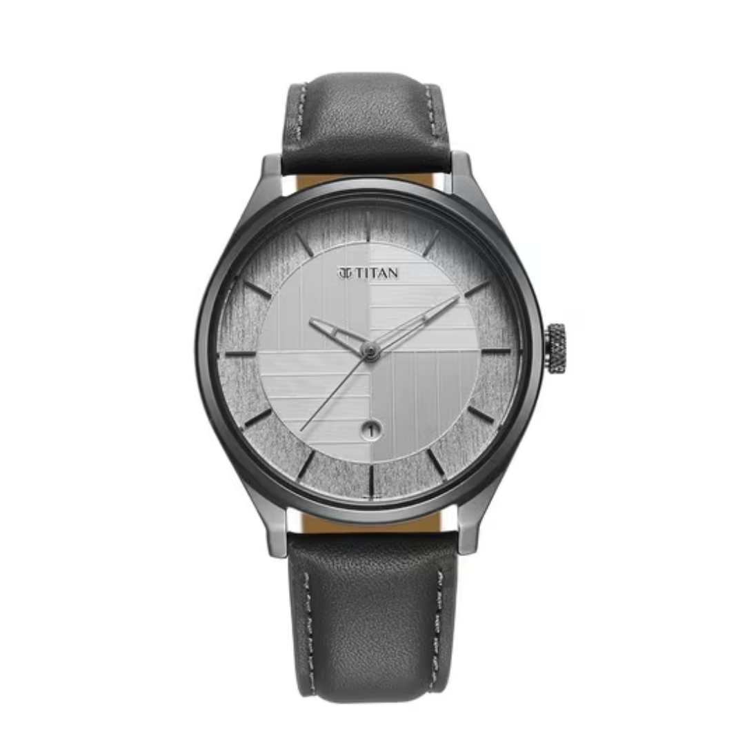 Titan Neo Economy IV Silver White Dial Analog Watch for Men