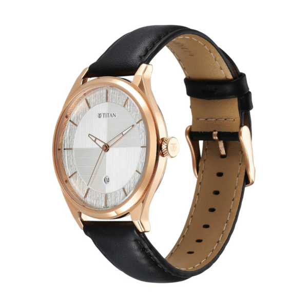 Titan Neo Economy Quartz Analog Silver Dial Watch for Men - Image 2