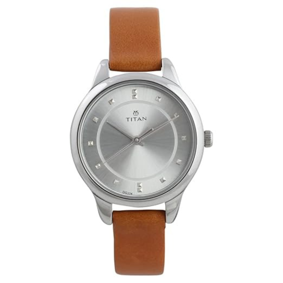 Titan Neo Silver Dial Analog Watch for Women