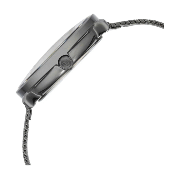 Titan Noir Anthracite Dial Metal Strap Watch - Image 3