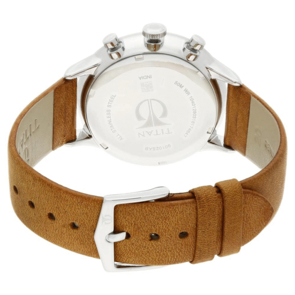 Titan On Trend Antique Silver Dial Multifunction Watch for Men - Image 4