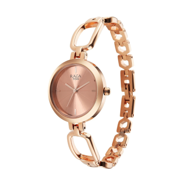 Titan Raga Economy Rose Gold Analog Watch for Women - Image 2