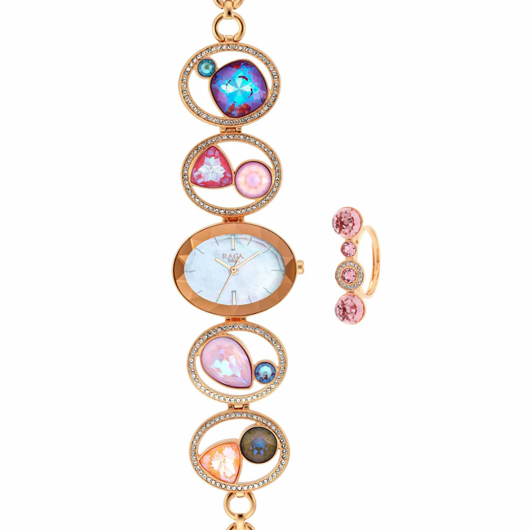 Titan Raga Ladies Mother of Pearl Analog Watch