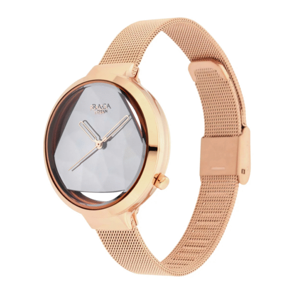 Titan Raga Moments of Joy Crystal Silver Night Dial Analog Watch for Women - Image 2