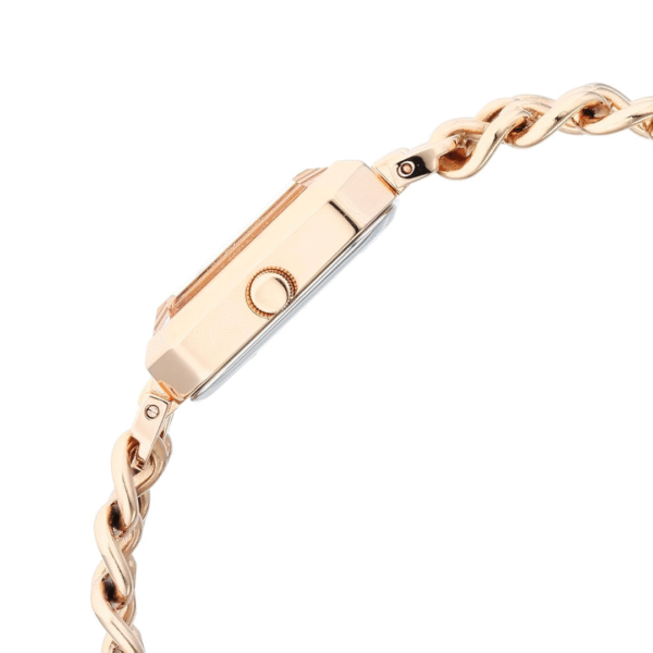 Titan Raga Showstopper Quartz Analog Rose Gold Dial Metal Strap Watch for Women - Image 3
