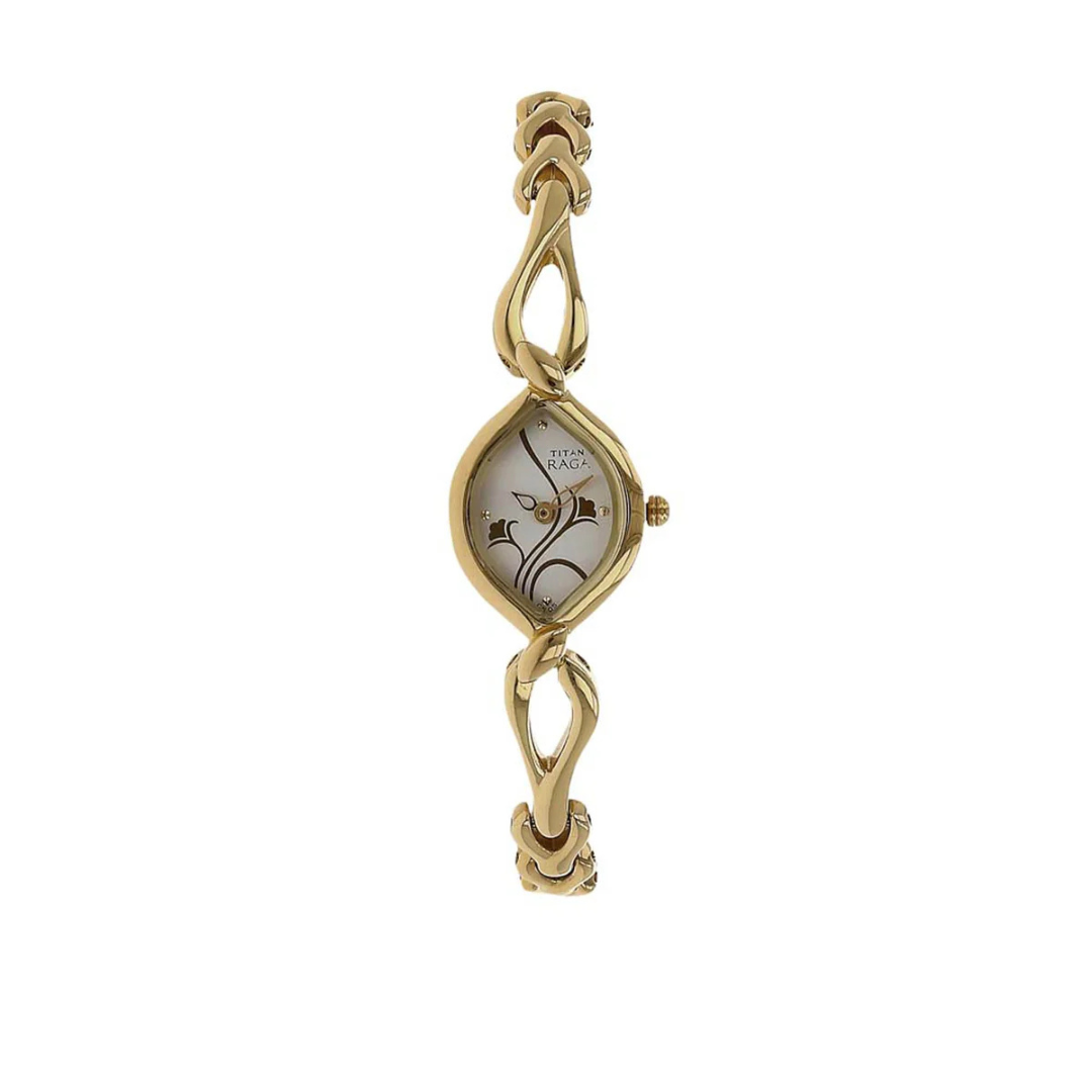 Titan Raga Silver Dial Analog Watch for Women