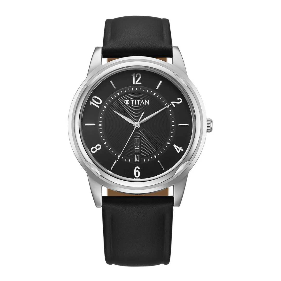 Titan Karishma Gents Upgrades PH1 Black Dial Analog Watch for Men